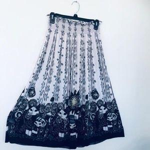 Beautiful calf long skirt with